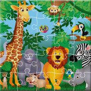 King of Jungle Jigsaw