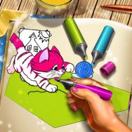 Pets Coloring Book