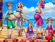 Pregnant Moms Exotic Holiday