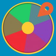 Rotating Wheel Game 2D