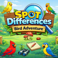 Spot Differences Bird Adventure