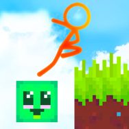 Stickman Parkour 2 – Lucky Block